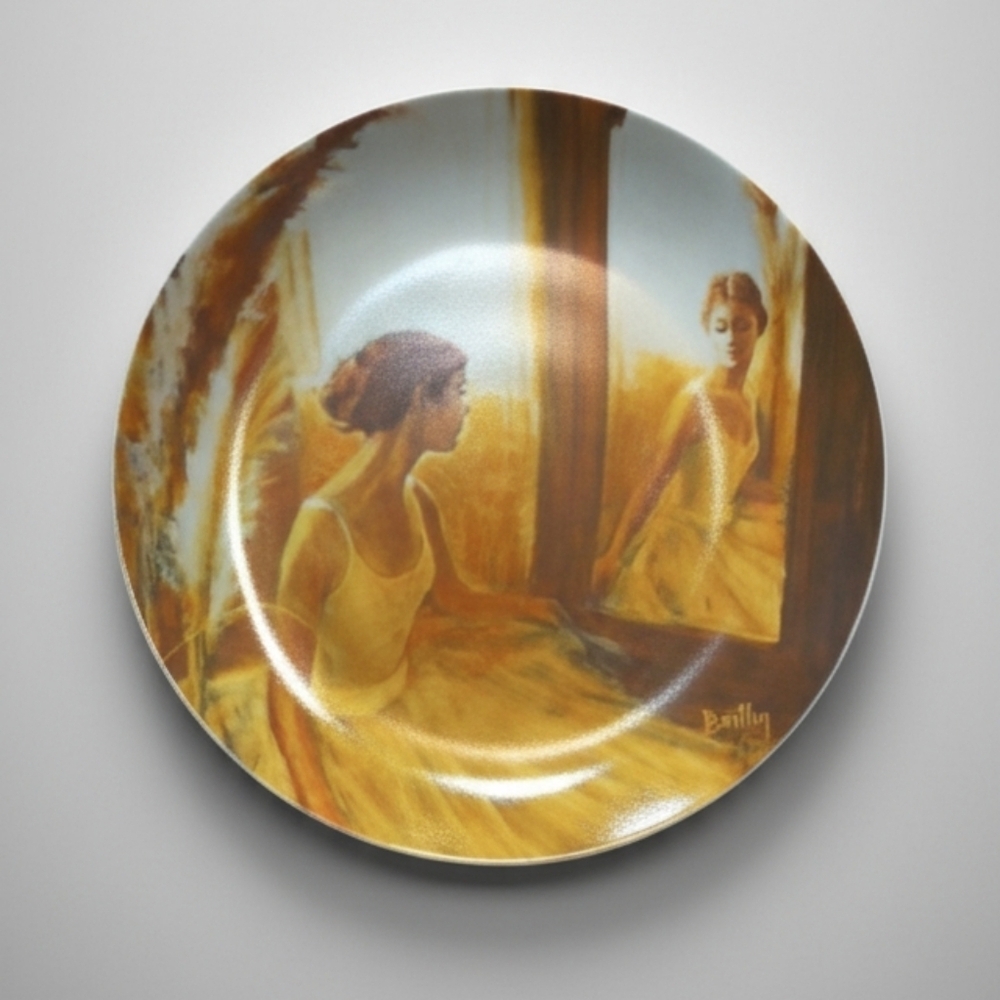Milly Ballerina Dinner Plate Golden Hues Elegant